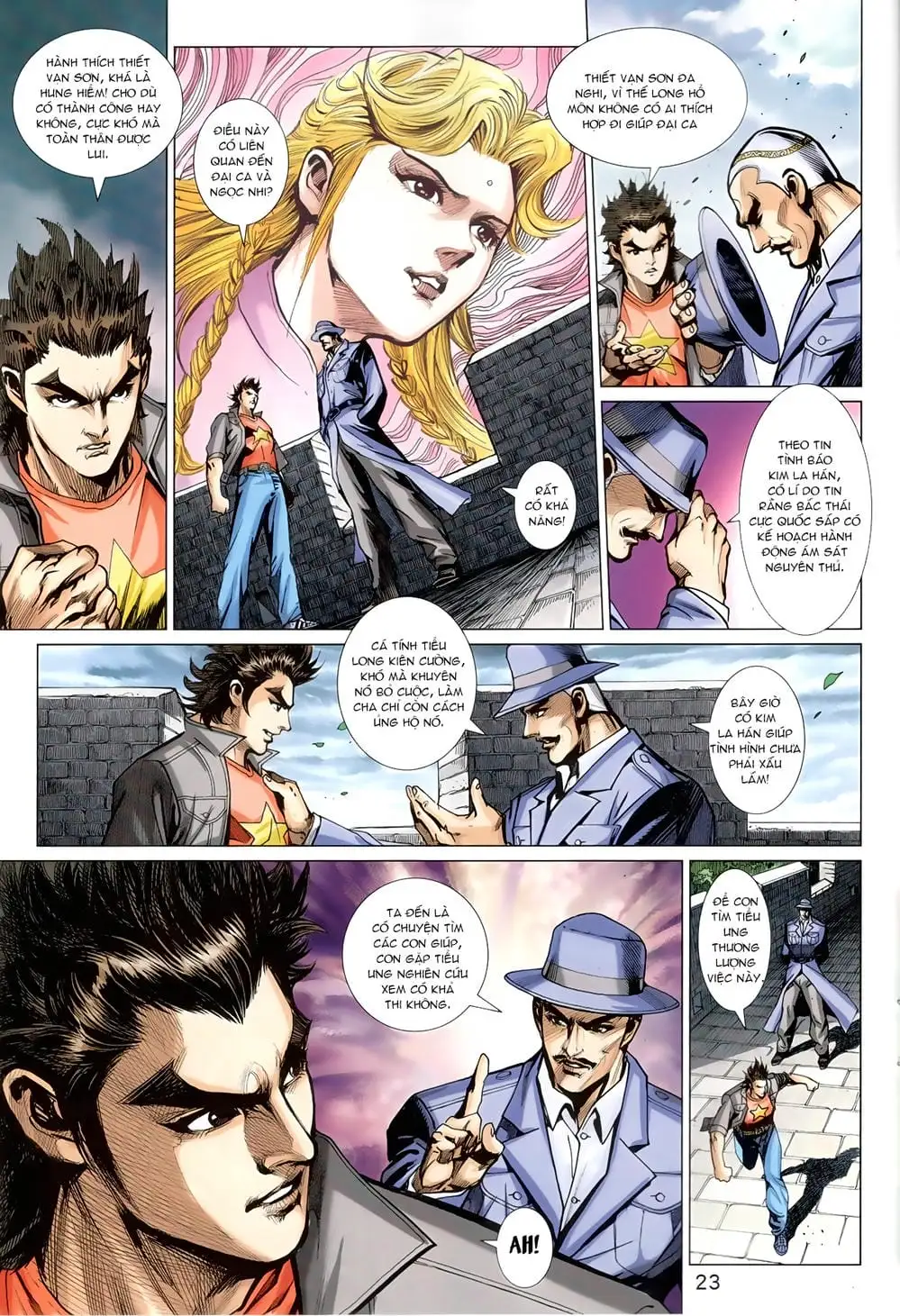 Truyện Tranh Tân Tác Long Hổ Môn trang 4