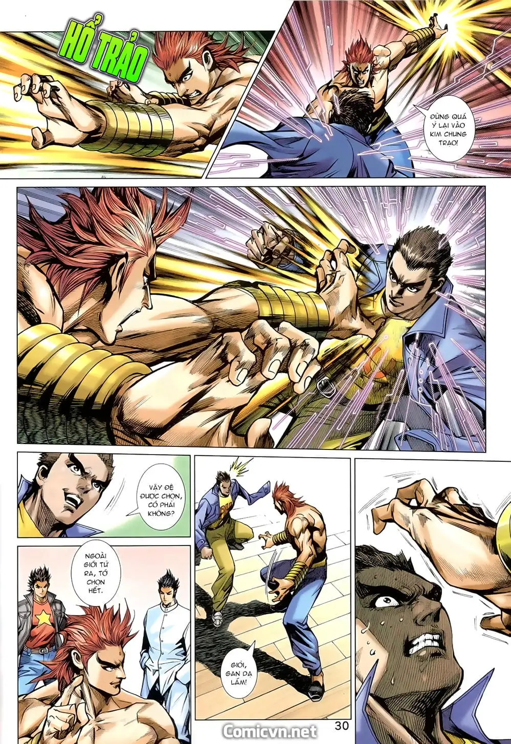Truyện Tranh Tân Tác Long Hổ Môn trang 4