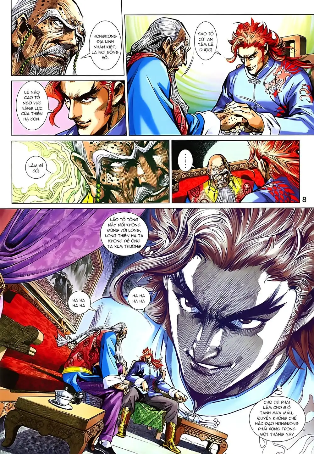Truyện Tranh Tân Tác Long Hổ Môn trang 4