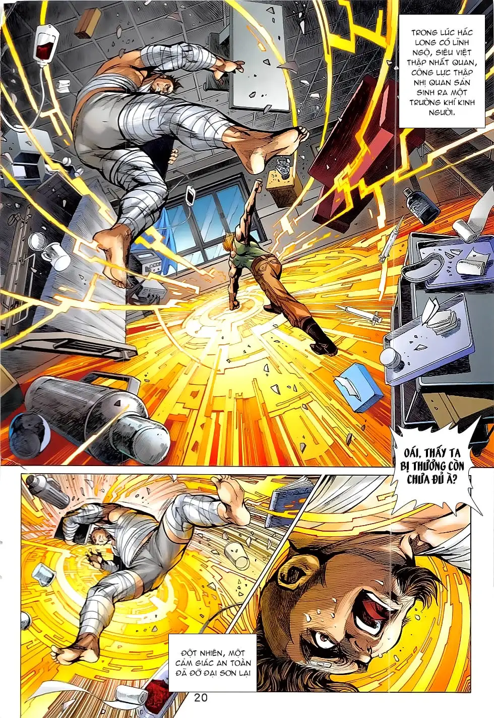 Truyện Tranh Tân Tác Long Hổ Môn trang 4