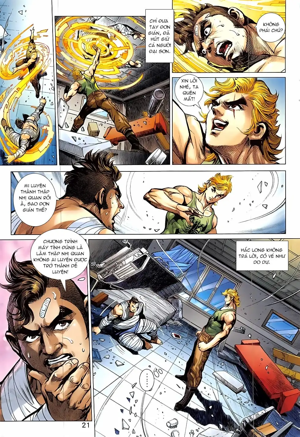 Truyện Tranh Tân Tác Long Hổ Môn trang 4