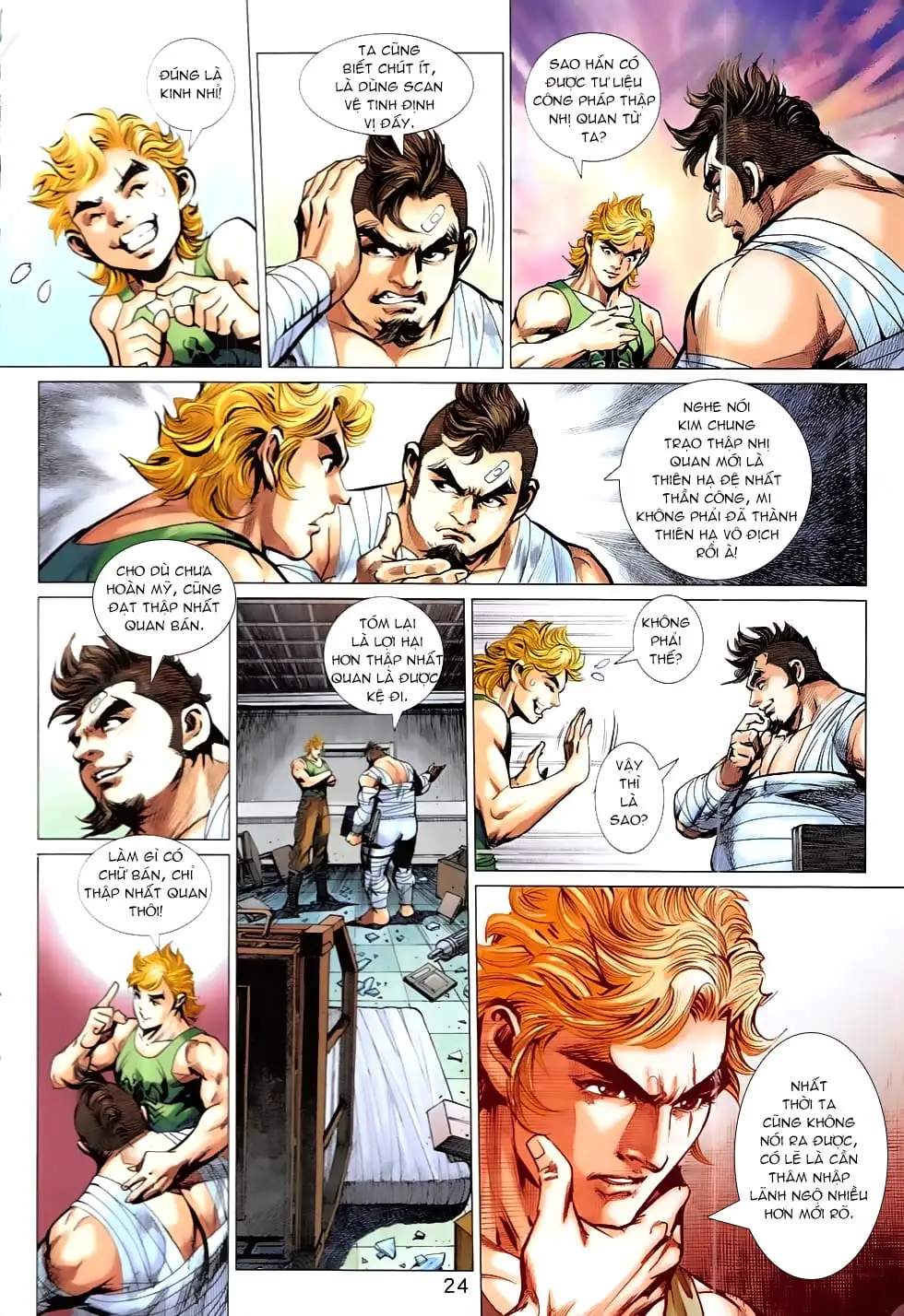 Truyện Tranh Tân Tác Long Hổ Môn trang 4