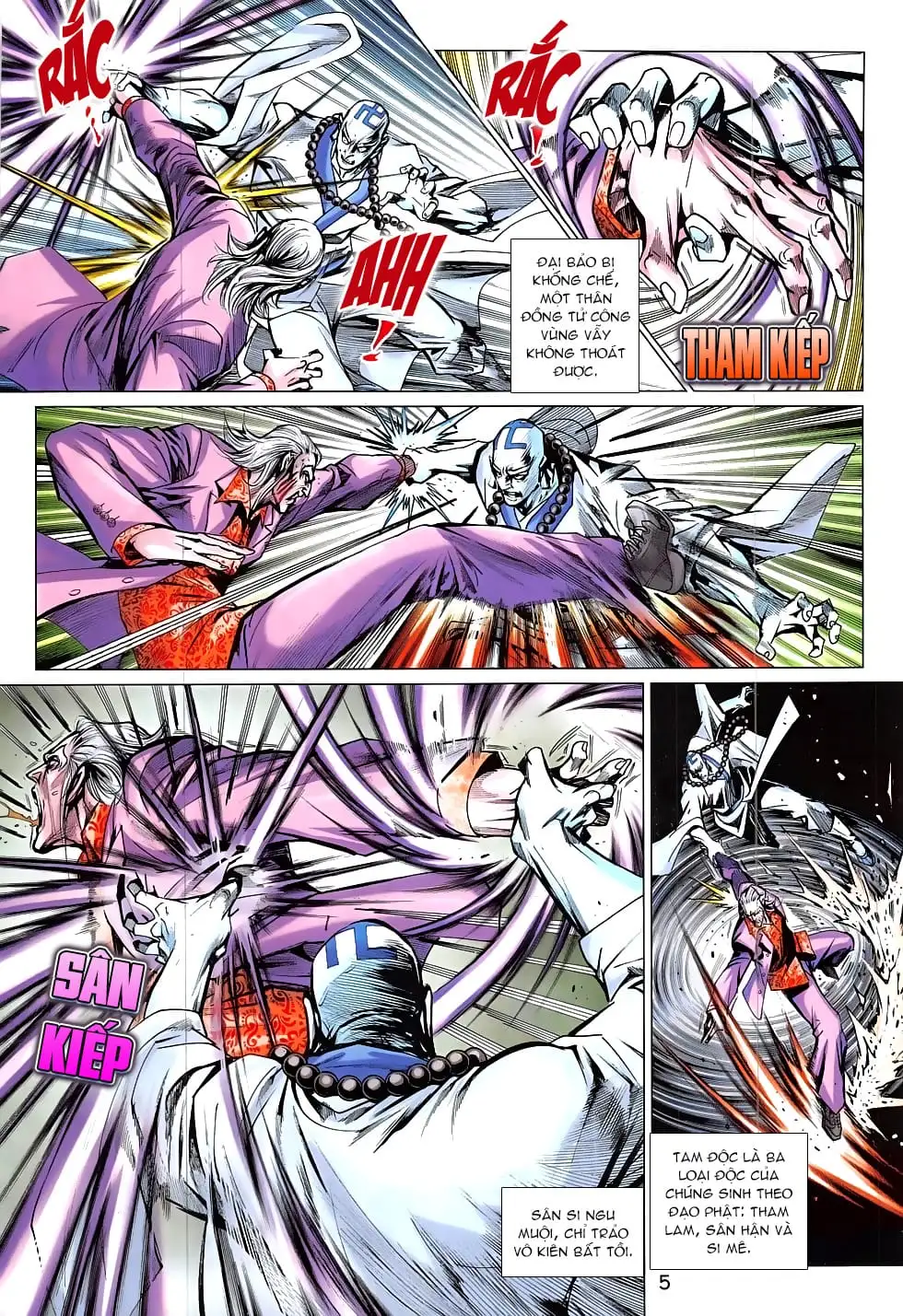 Truyện Tranh Tân Tác Long Hổ Môn trang 4