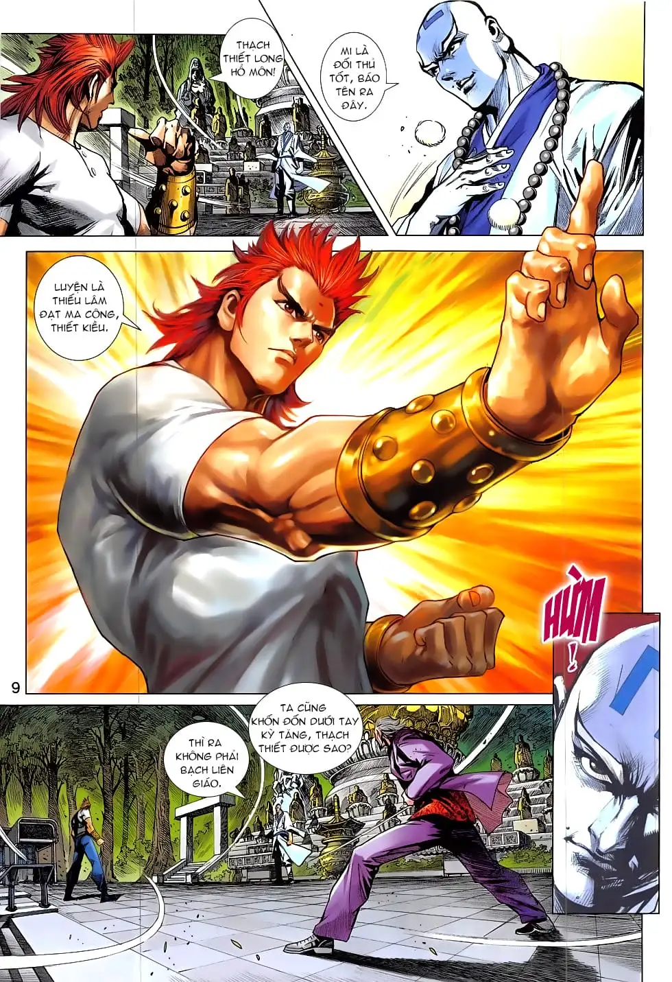 Truyện Tranh Tân Tác Long Hổ Môn trang 4