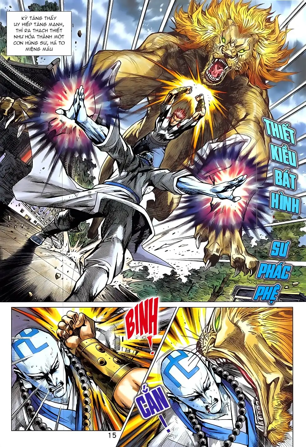 Truyện Tranh Tân Tác Long Hổ Môn trang 4