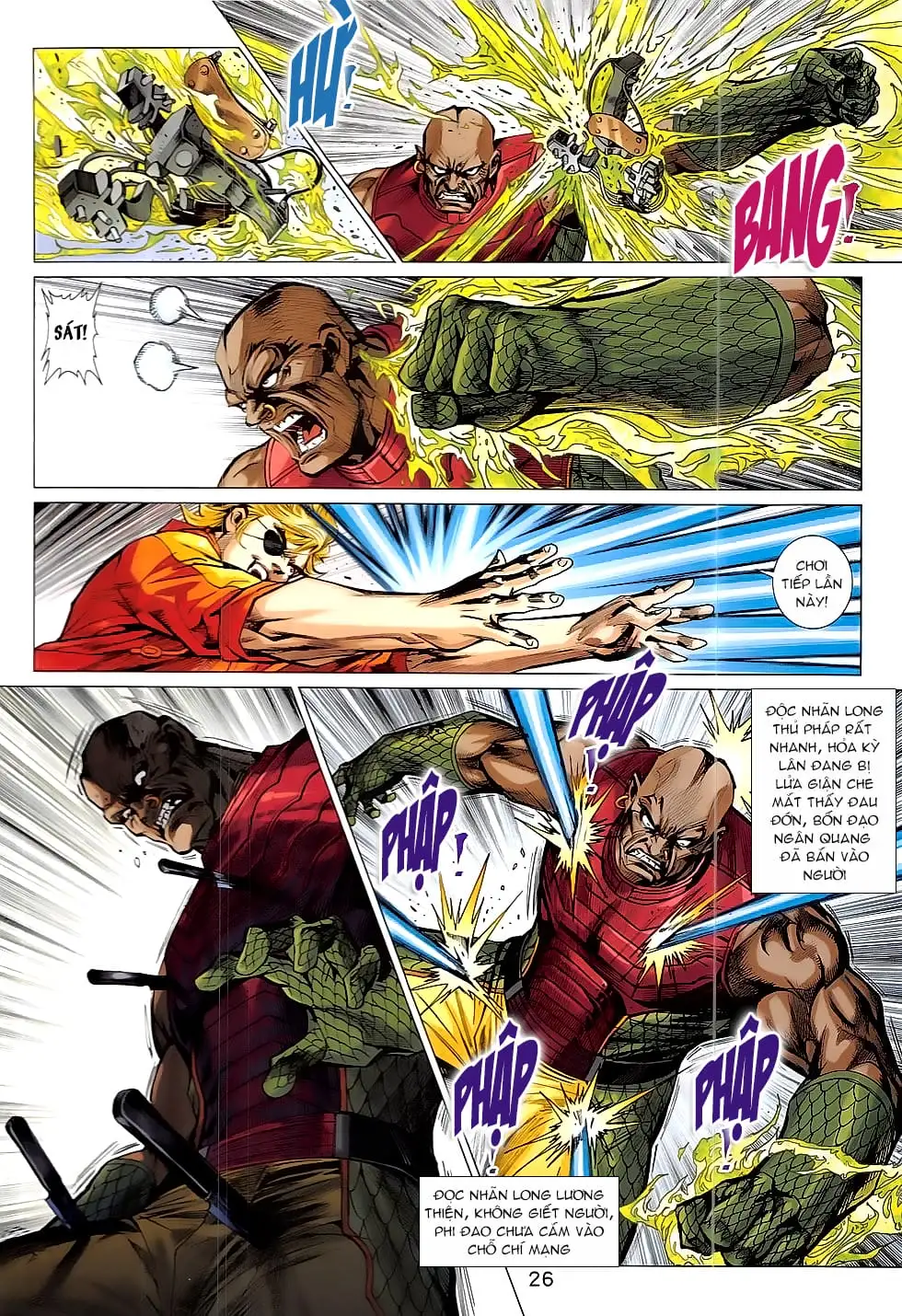 Truyện Tranh Tân Tác Long Hổ Môn trang 4