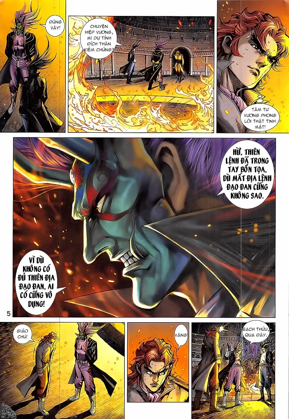 Truyện Tranh Tân Tác Long Hổ Môn trang 4