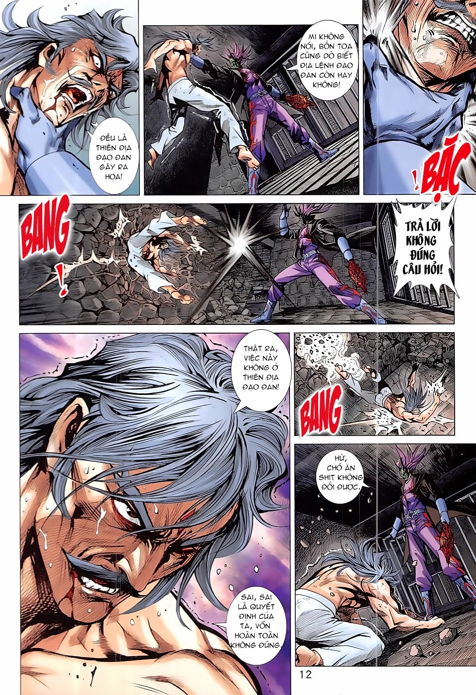 Truyện Tranh Tân Tác Long Hổ Môn trang 4