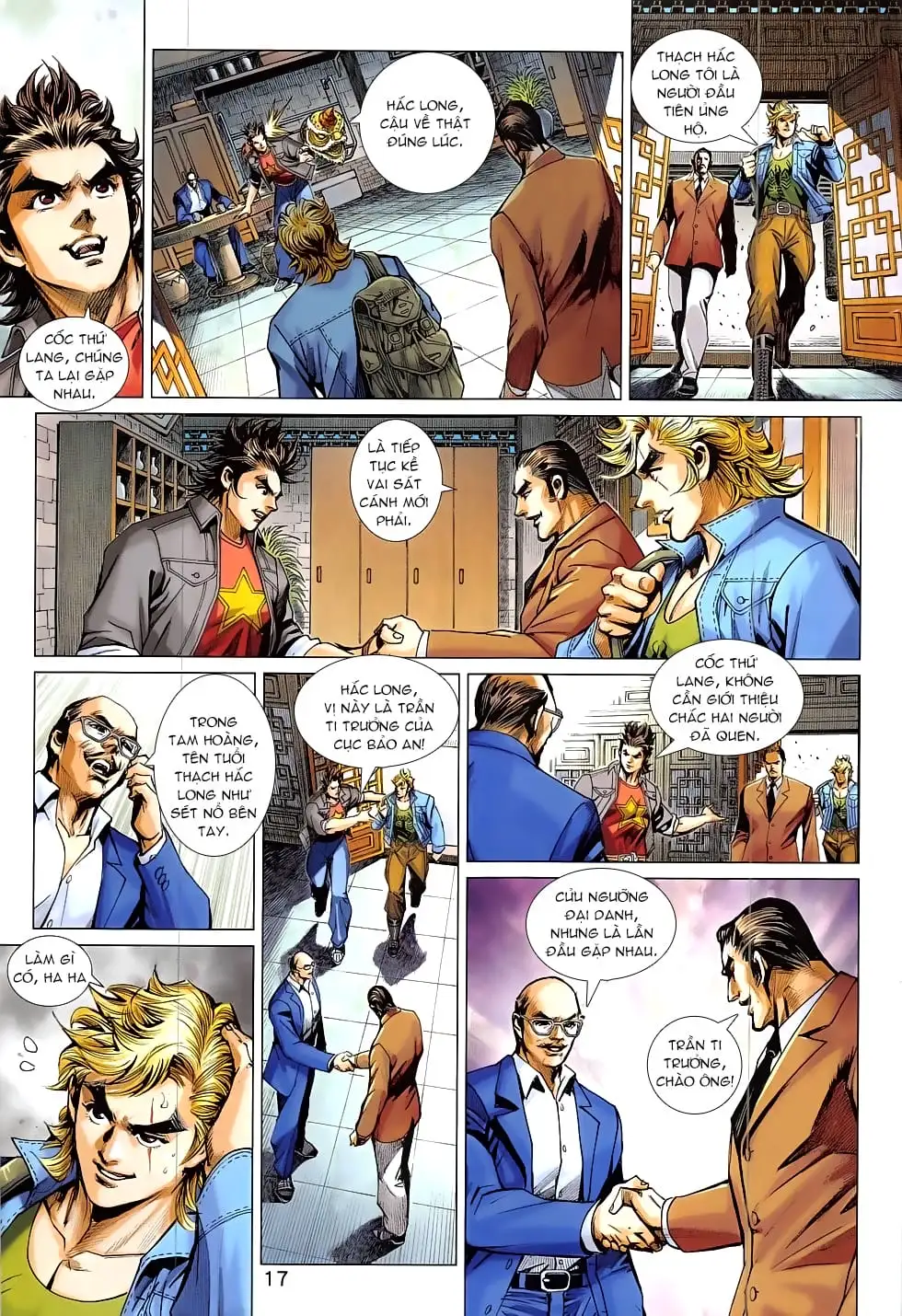 Truyện Tranh Tân Tác Long Hổ Môn trang 4