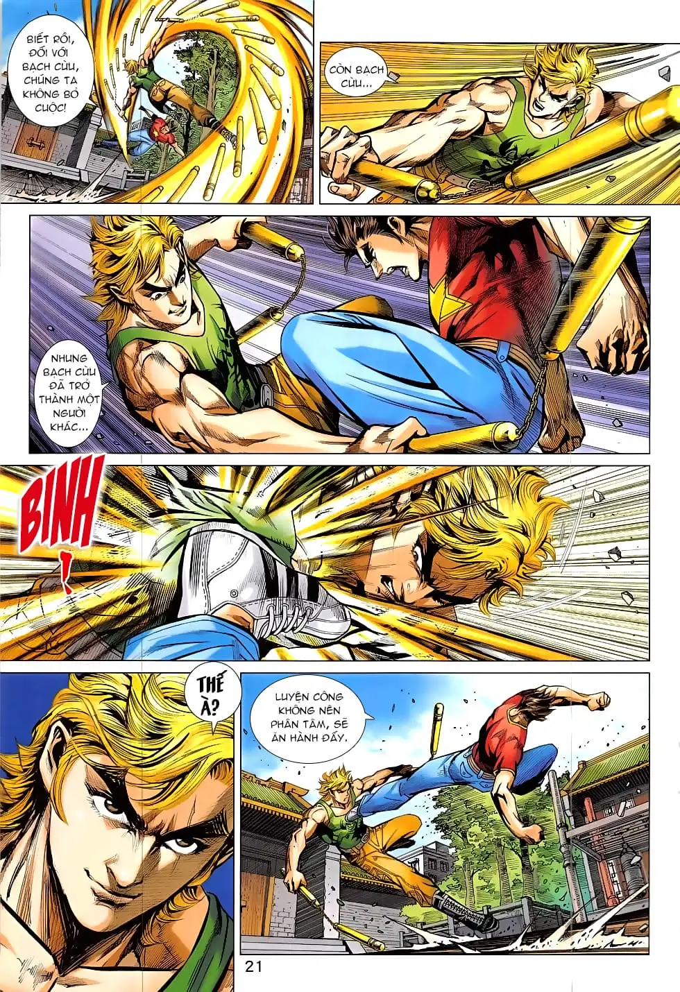 Truyện Tranh Tân Tác Long Hổ Môn trang 4