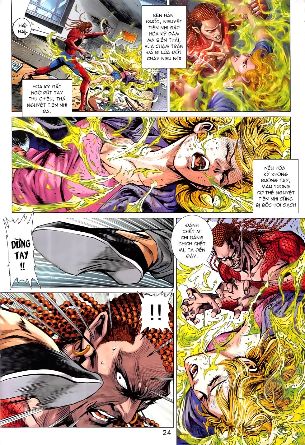 Truyện Tranh Tân Tác Long Hổ Môn trang 4