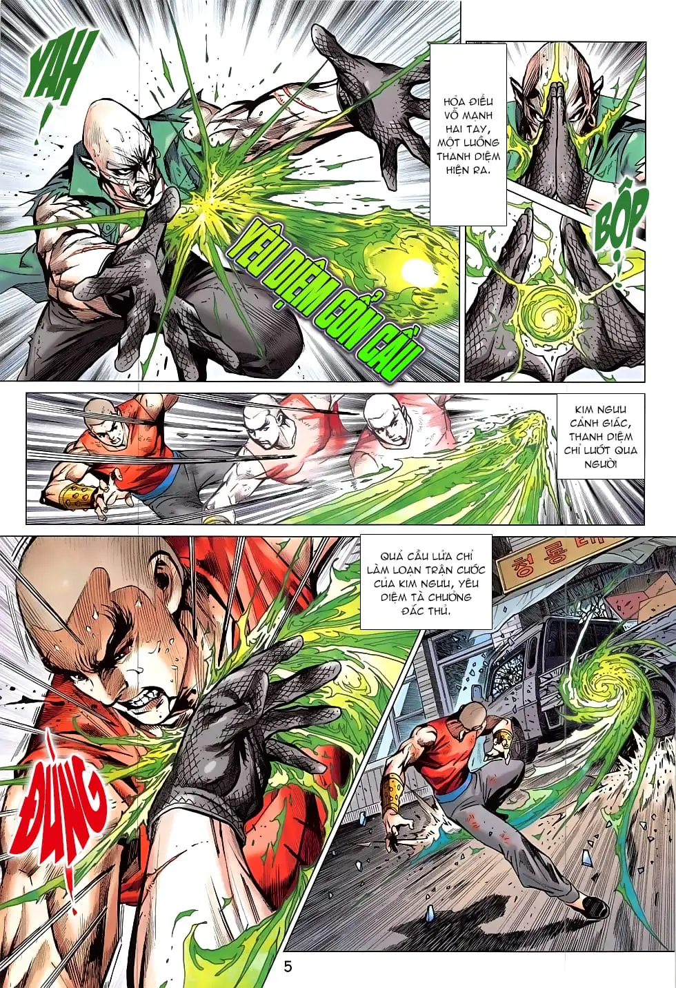 Truyện Tranh Tân Tác Long Hổ Môn trang 4