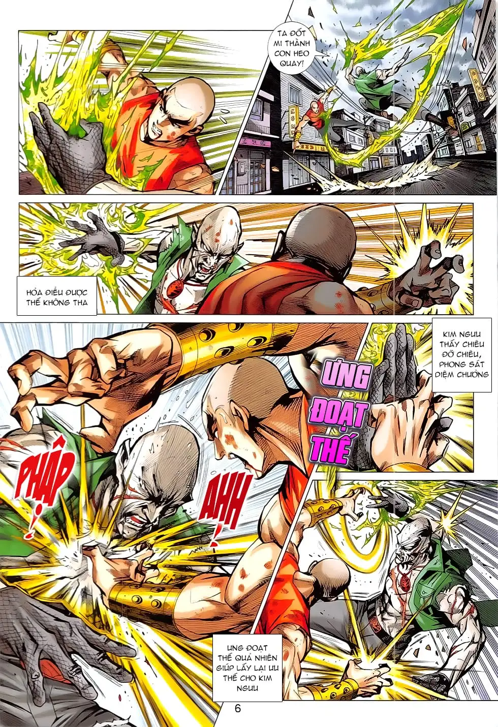 Truyện Tranh Tân Tác Long Hổ Môn trang 4
