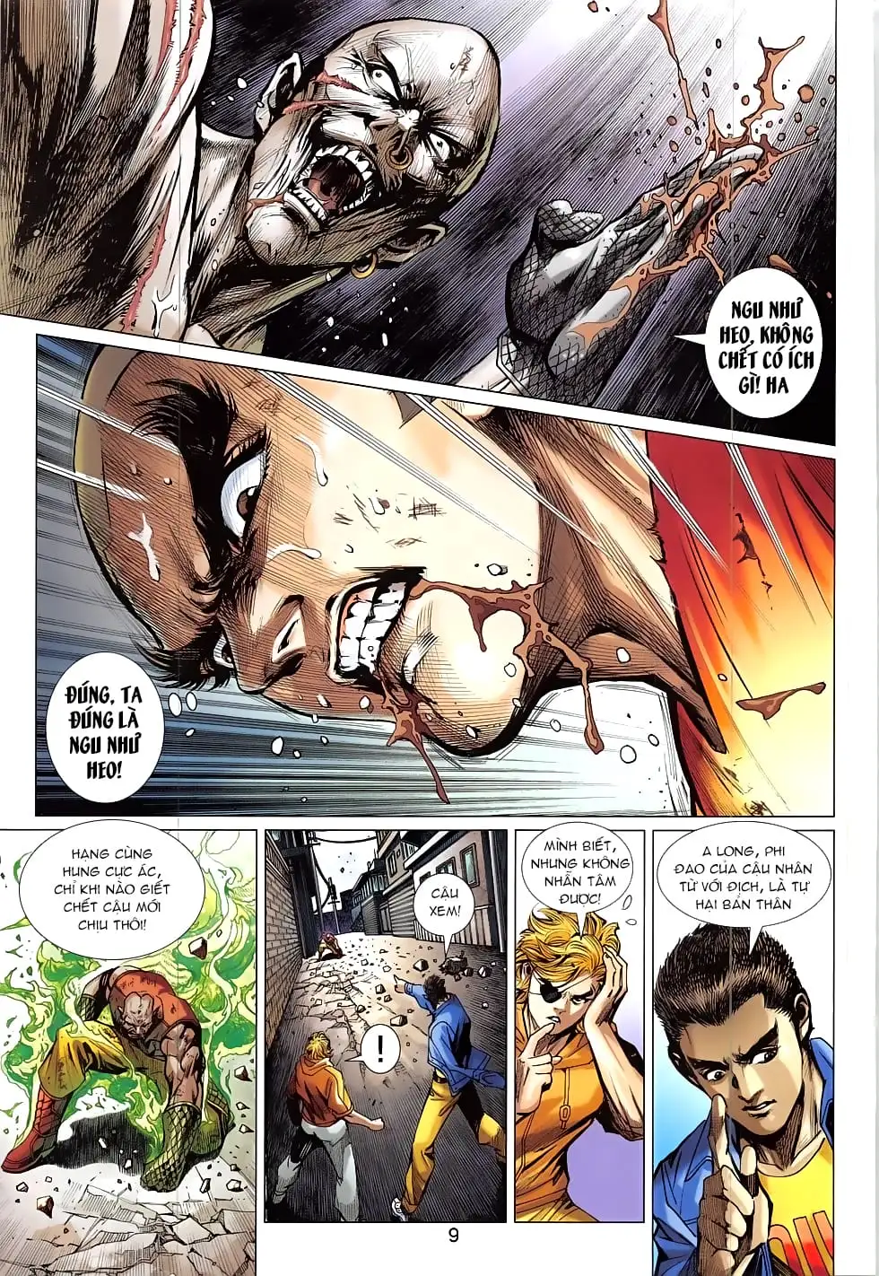 Truyện Tranh Tân Tác Long Hổ Môn trang 4