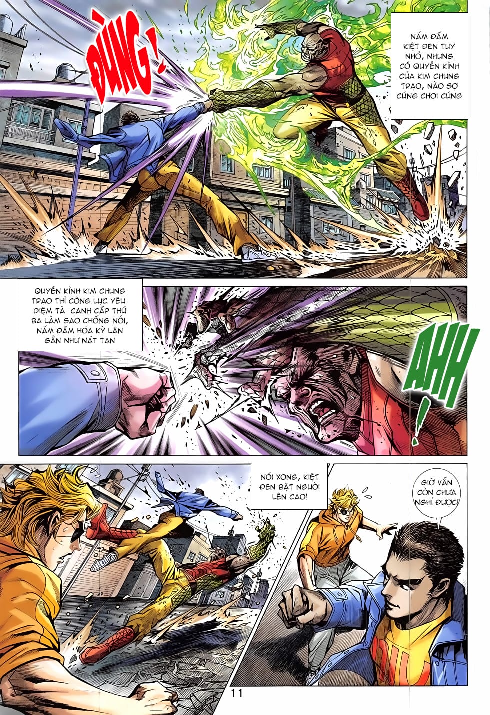 Truyện Tranh Tân Tác Long Hổ Môn trang 4