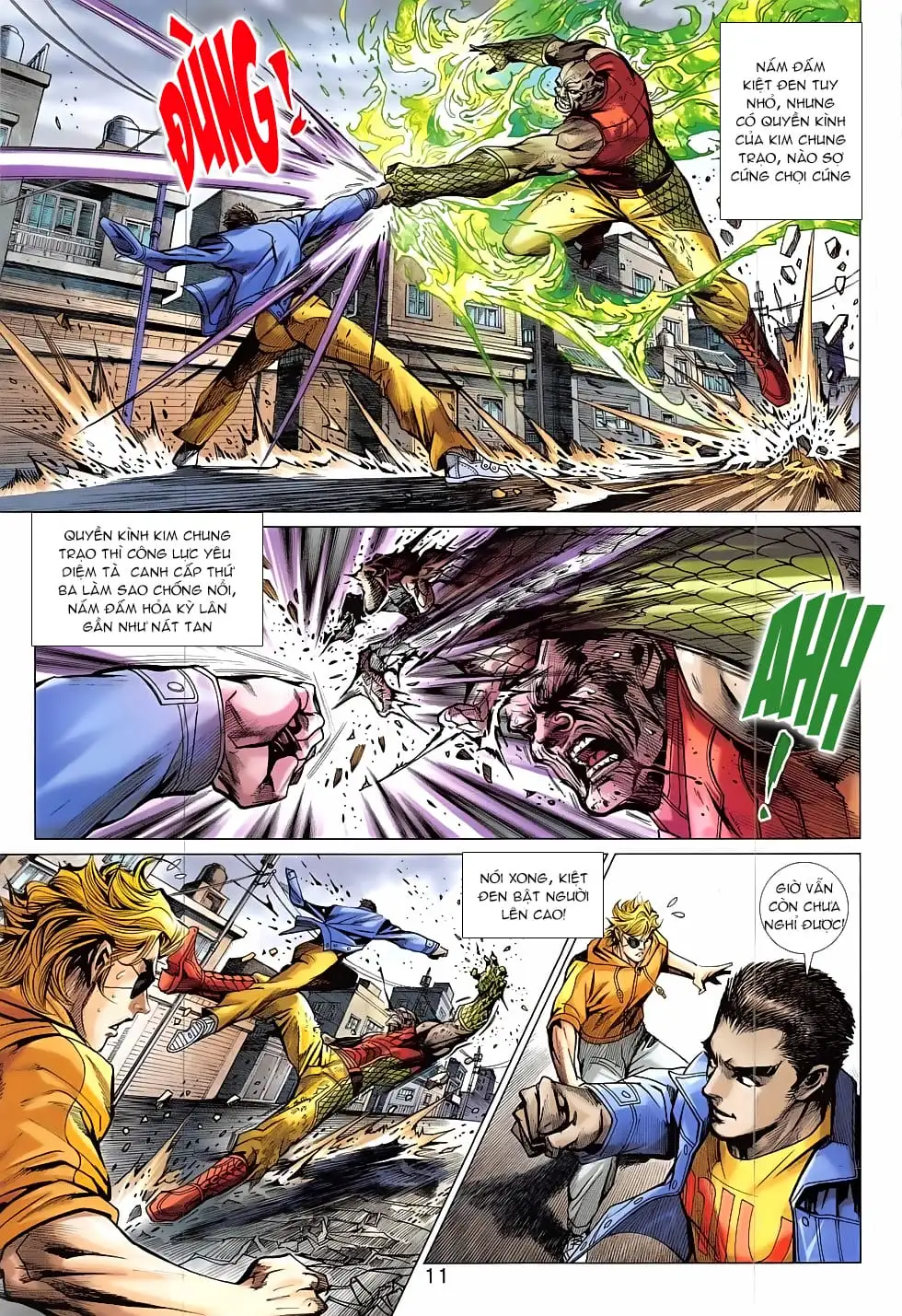 Truyện Tranh Tân Tác Long Hổ Môn trang 4