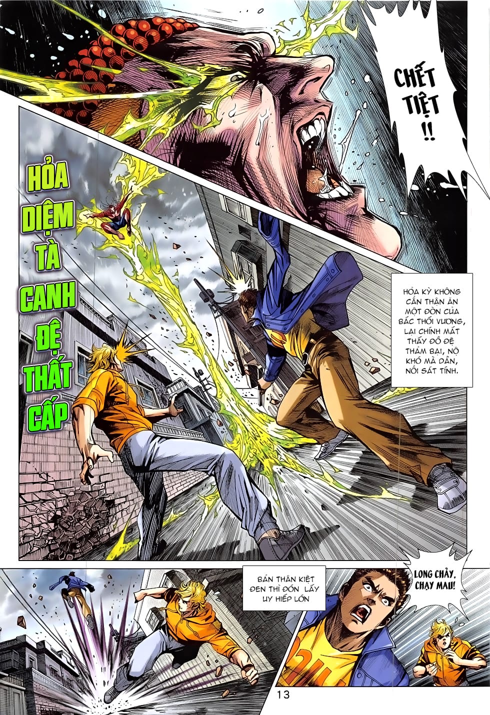 Truyện Tranh Tân Tác Long Hổ Môn trang 4