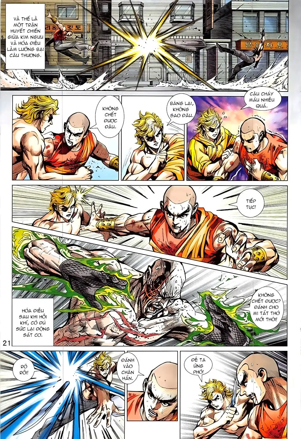 Truyện Tranh Tân Tác Long Hổ Môn trang 4