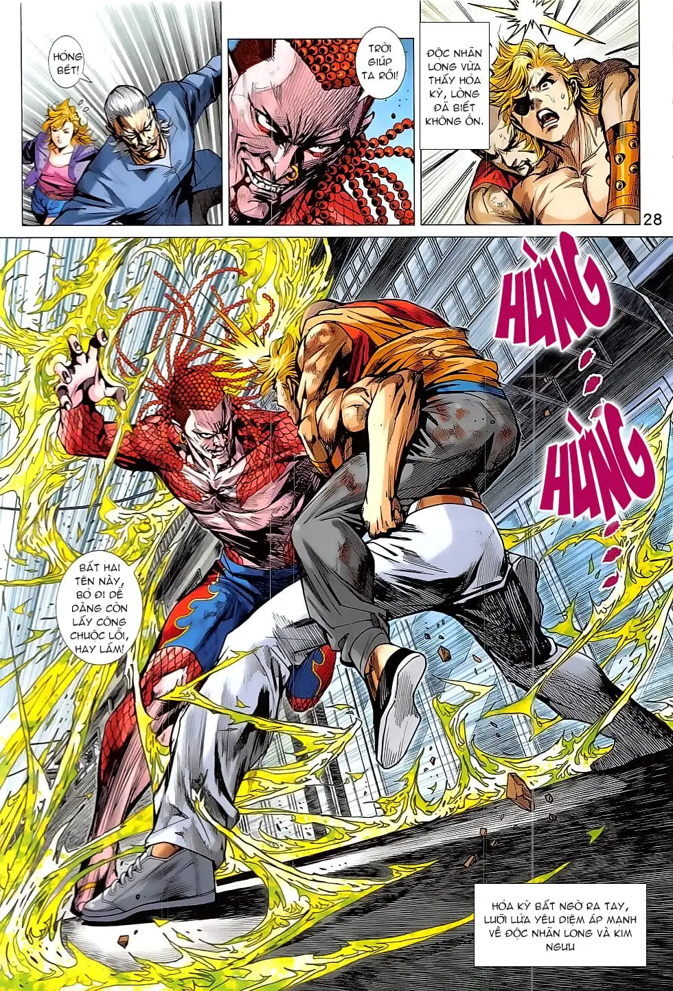 Truyện Tranh Tân Tác Long Hổ Môn trang 4