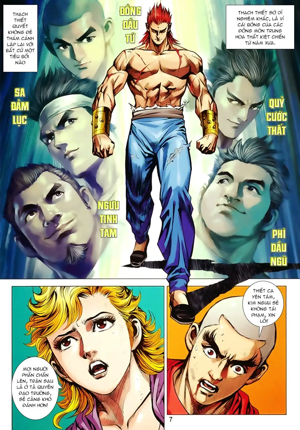 Truyện Tranh Tân Tác Long Hổ Môn trang 4