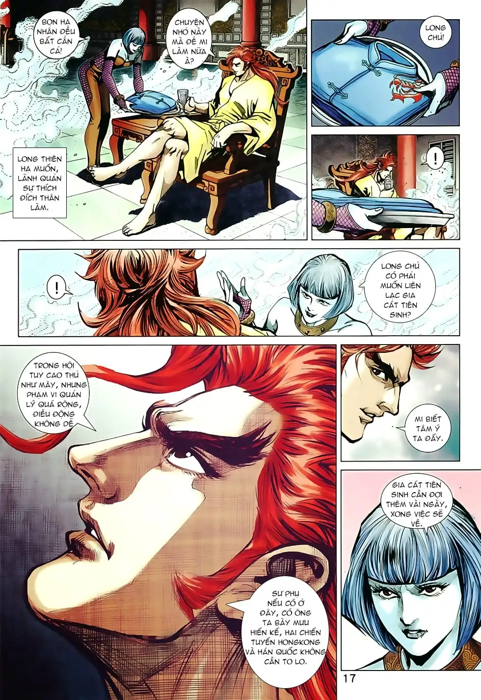 Truyện Tranh Tân Tác Long Hổ Môn trang 4