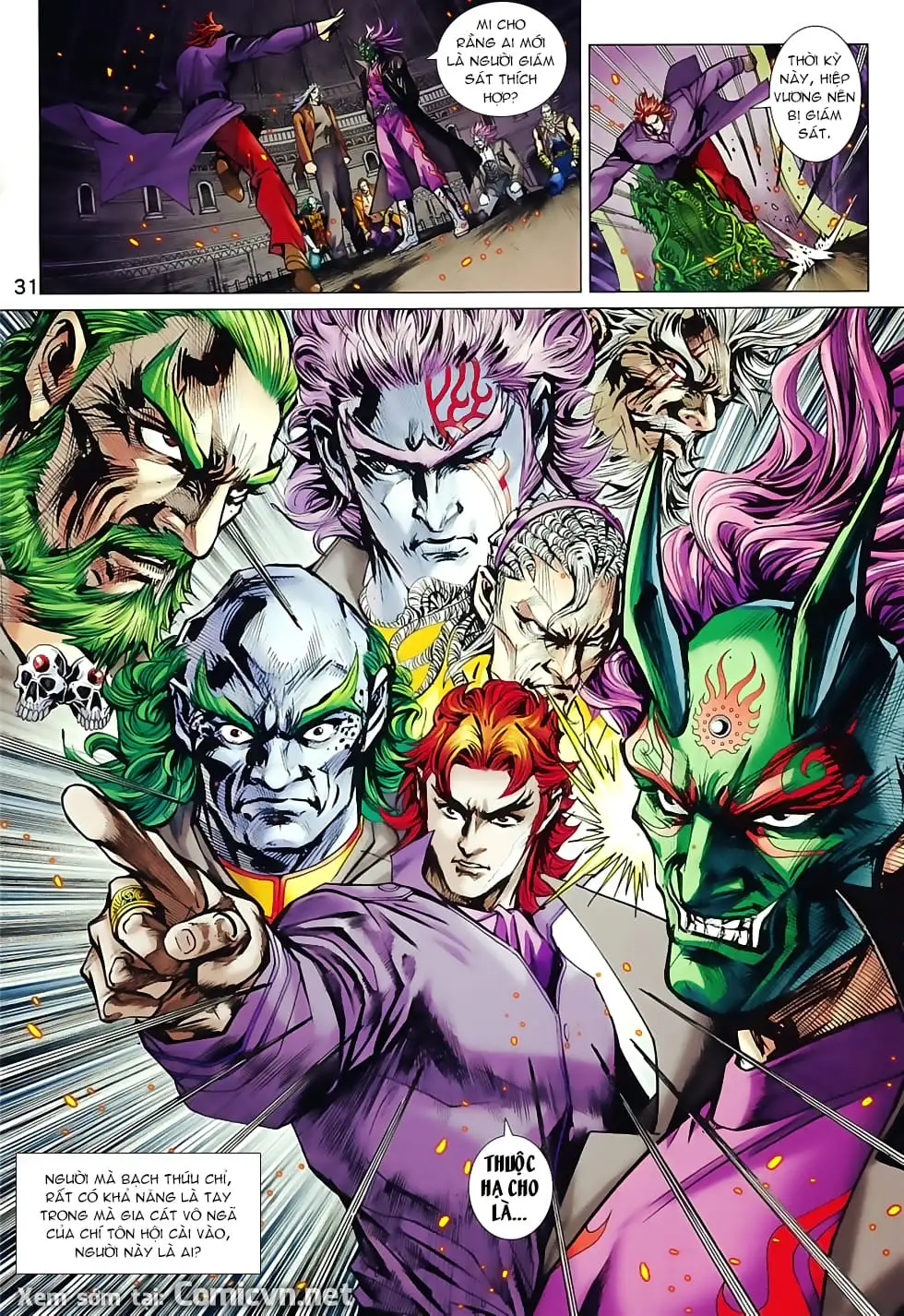 Truyện Tranh Tân Tác Long Hổ Môn trang 4