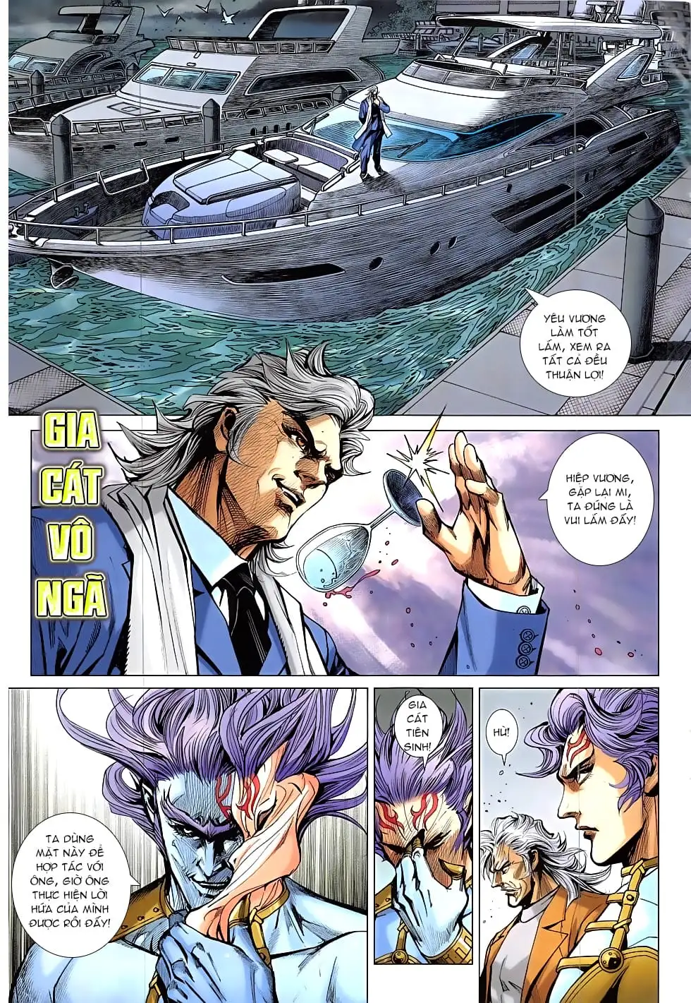 Truyện Tranh Tân Tác Long Hổ Môn trang 4