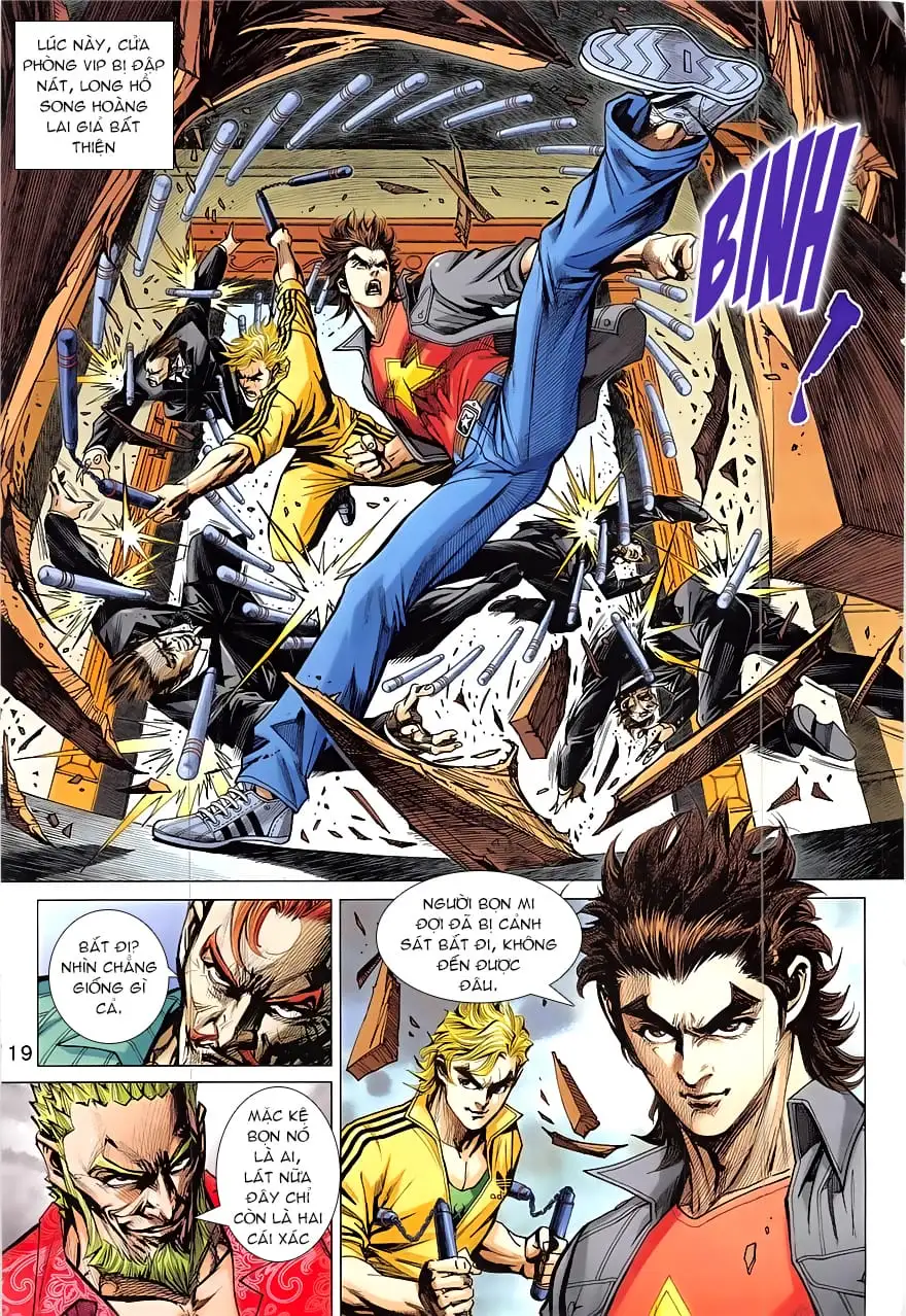 Truyện Tranh Tân Tác Long Hổ Môn trang 4