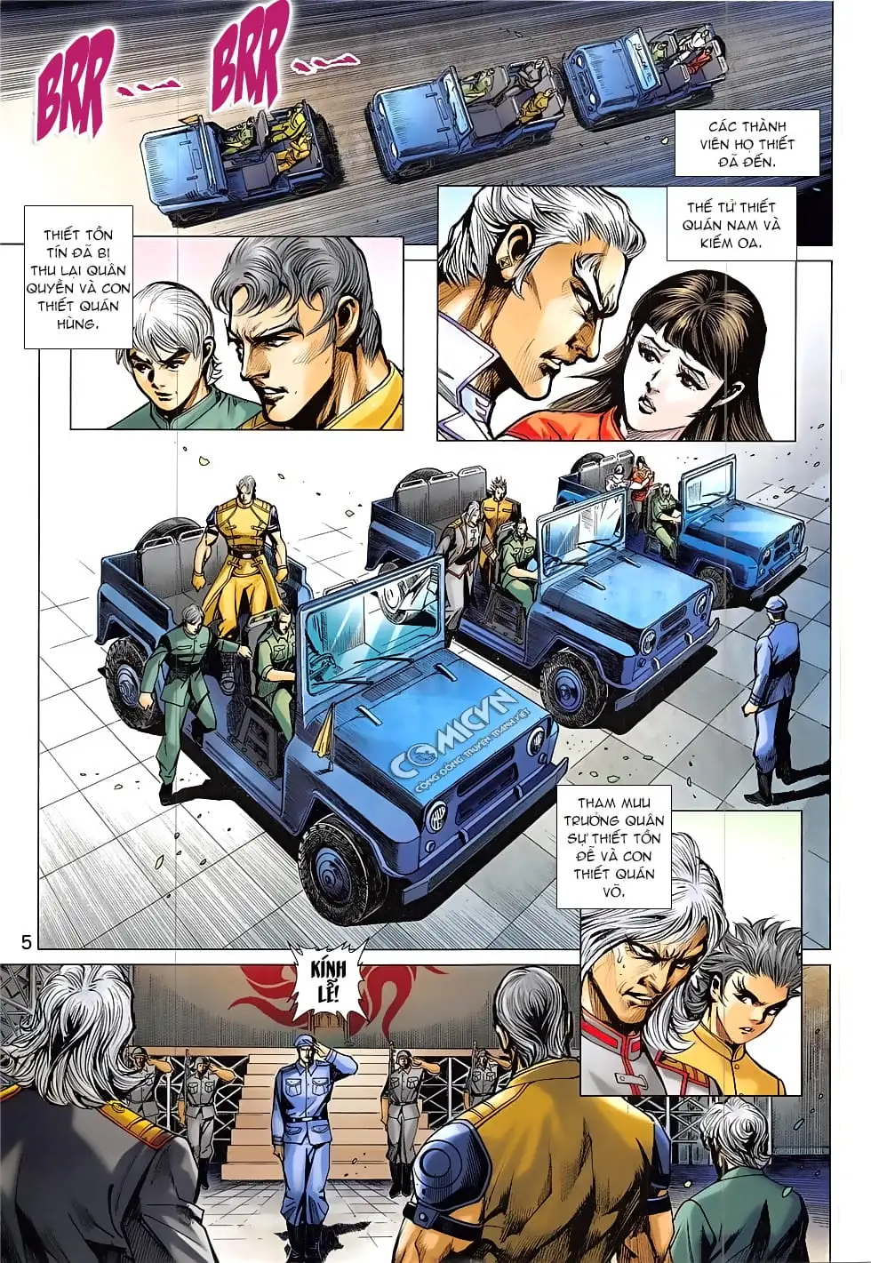 Truyện Tranh Tân Tác Long Hổ Môn trang 4