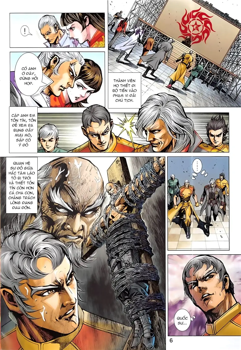 Truyện Tranh Tân Tác Long Hổ Môn trang 4