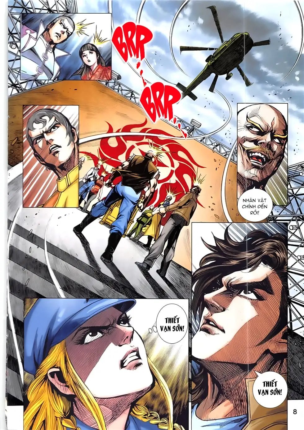 Truyện Tranh Tân Tác Long Hổ Môn trang 4