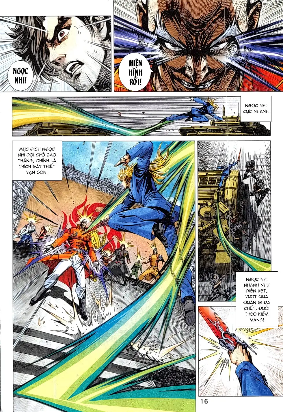 Truyện Tranh Tân Tác Long Hổ Môn trang 4