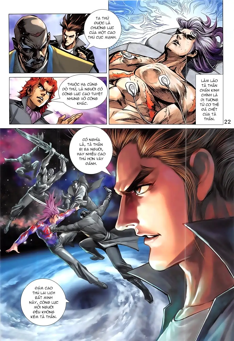 Truyện Tranh Tân Tác Long Hổ Môn trang 4