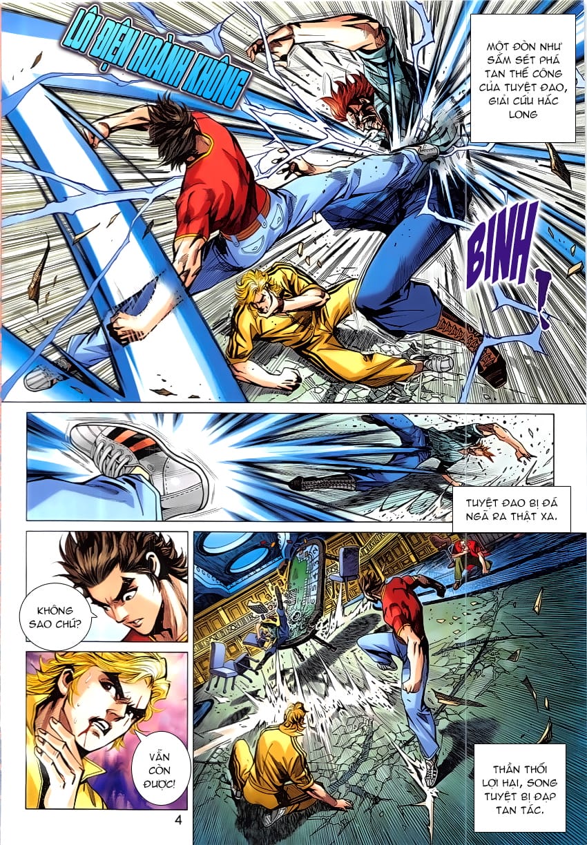 Truyện Tranh Tân Tác Long Hổ Môn trang 4