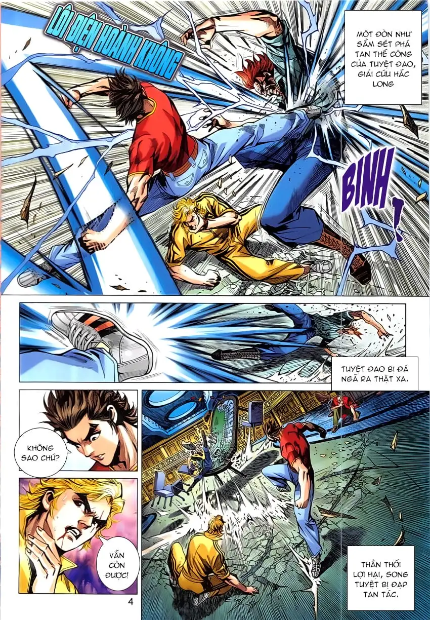 Truyện Tranh Tân Tác Long Hổ Môn trang 4