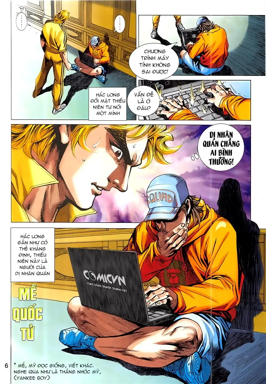 Truyện Tranh Tân Tác Long Hổ Môn trang 4