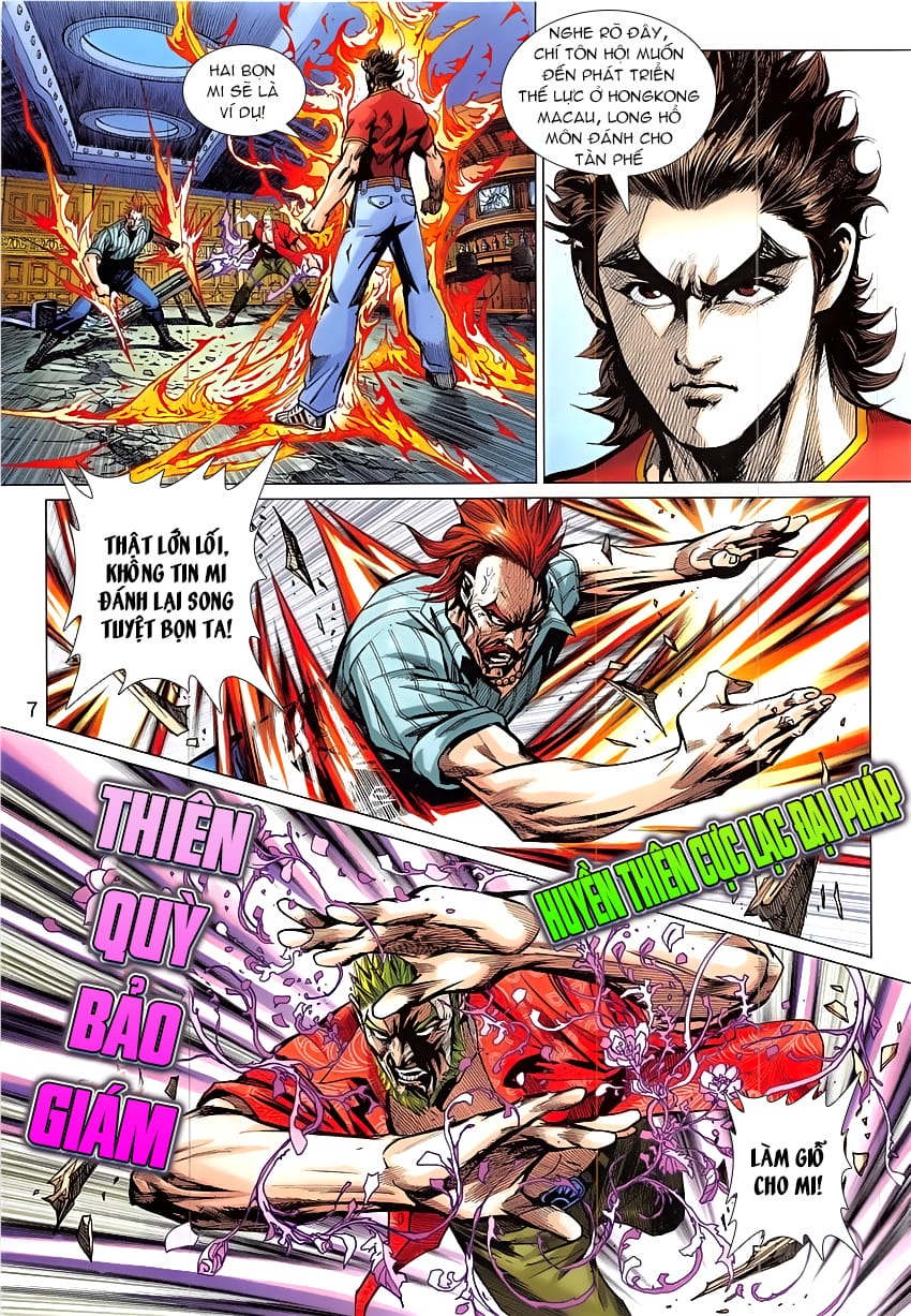 Truyện Tranh Tân Tác Long Hổ Môn trang 4