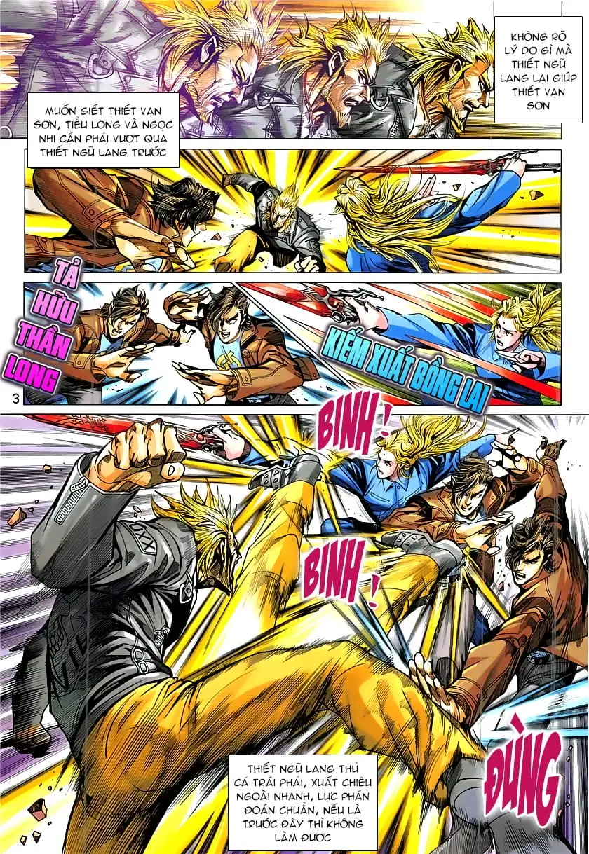 Truyện Tranh Tân Tác Long Hổ Môn trang 4