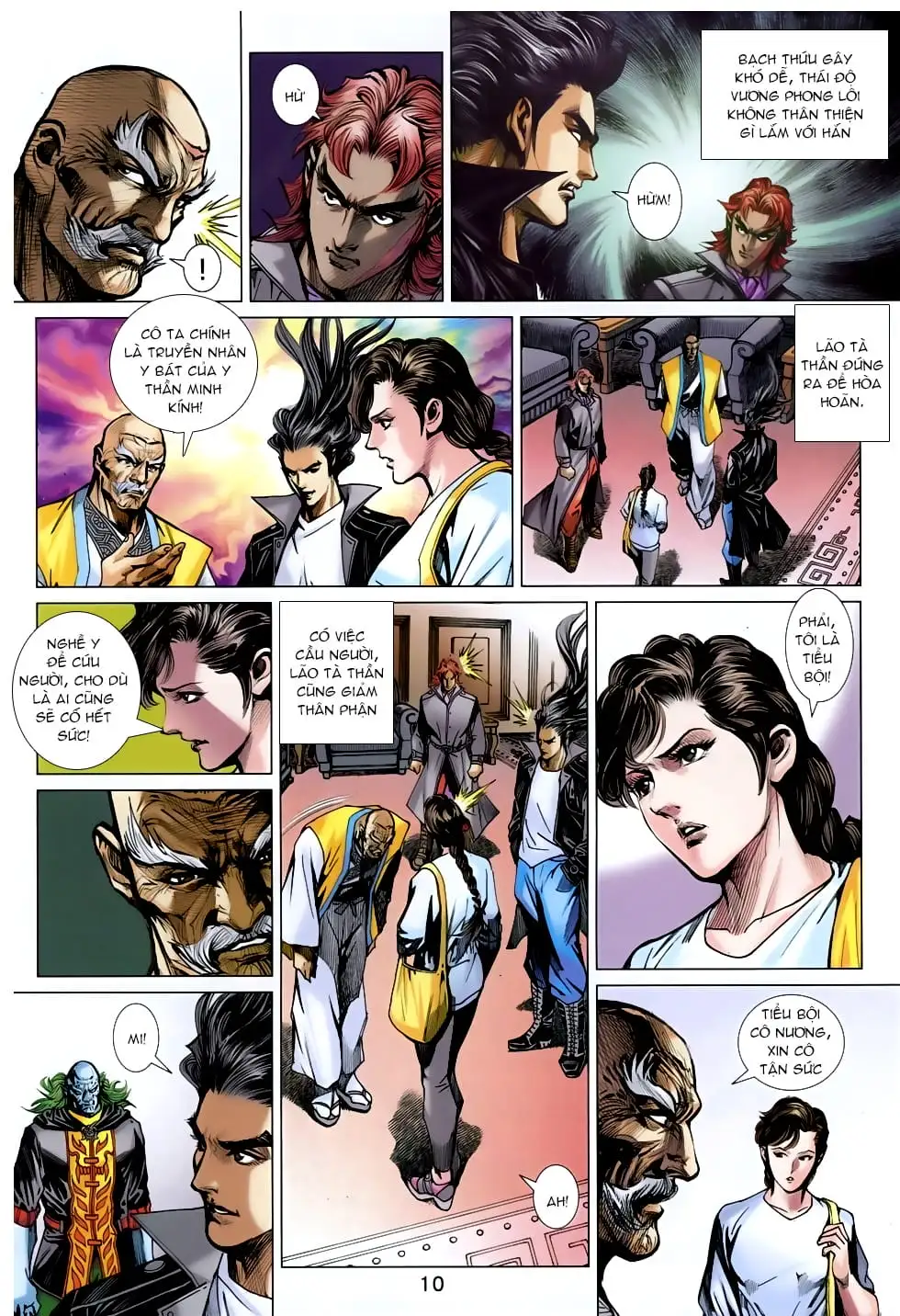 Truyện Tranh Tân Tác Long Hổ Môn trang 4