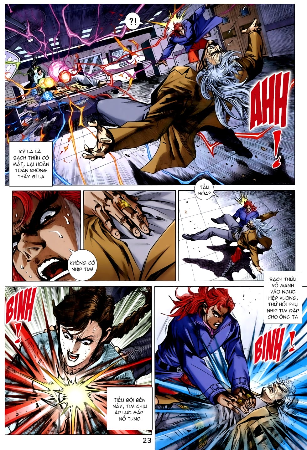 Truyện Tranh Tân Tác Long Hổ Môn trang 4