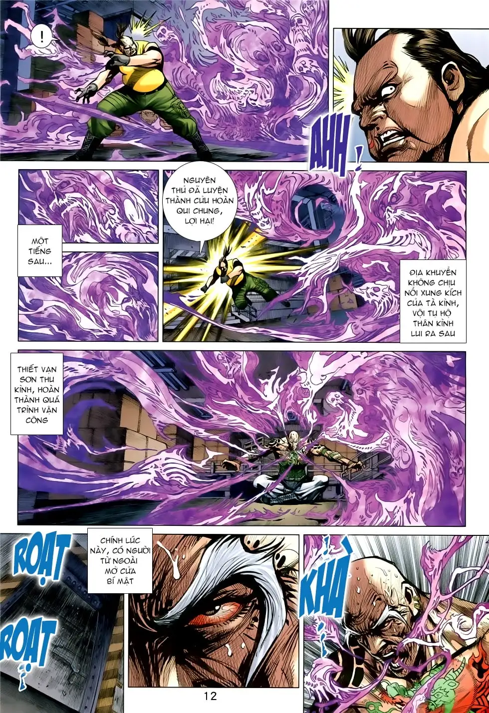 Truyện Tranh Tân Tác Long Hổ Môn trang 4