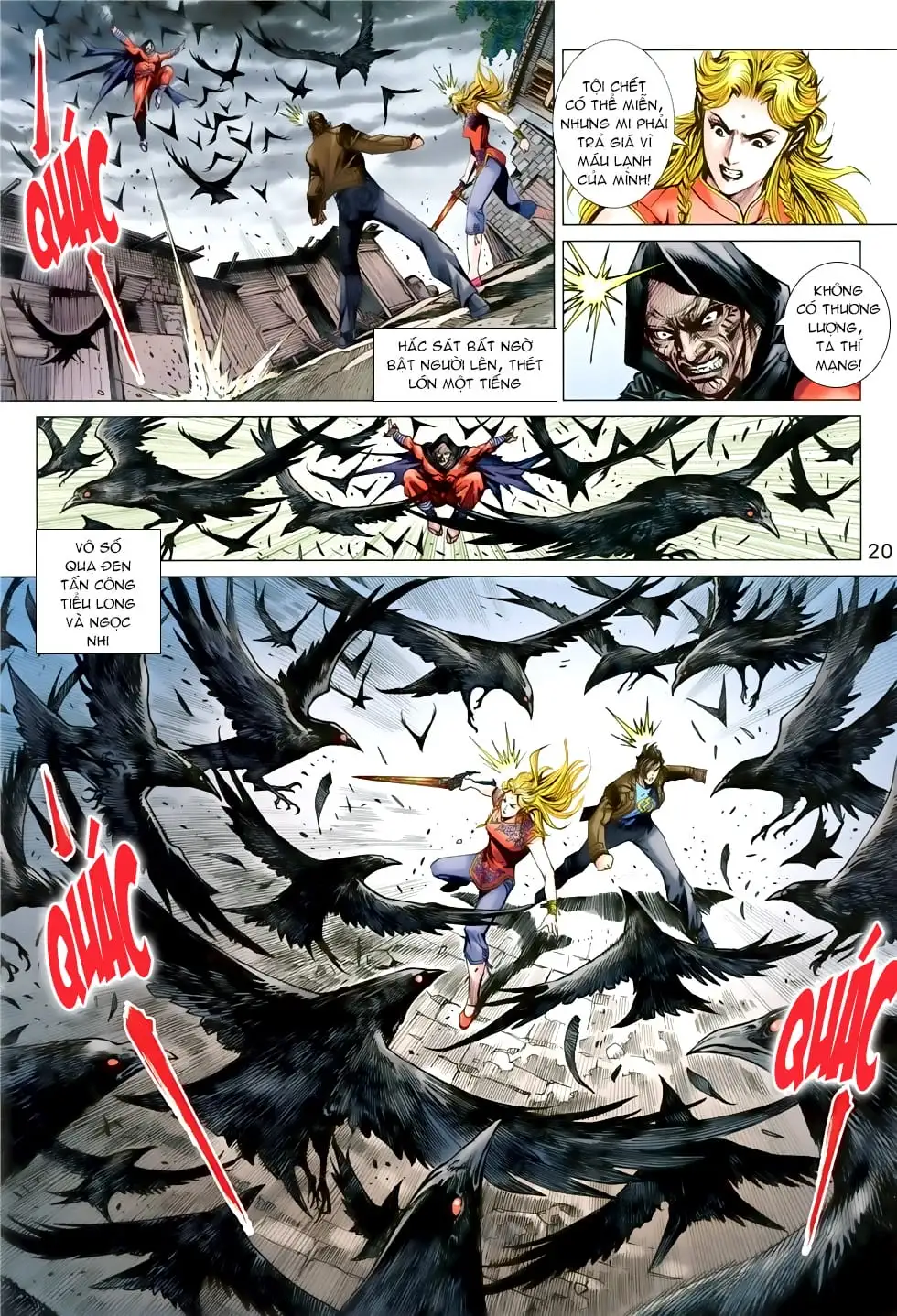 Truyện Tranh Tân Tác Long Hổ Môn trang 4