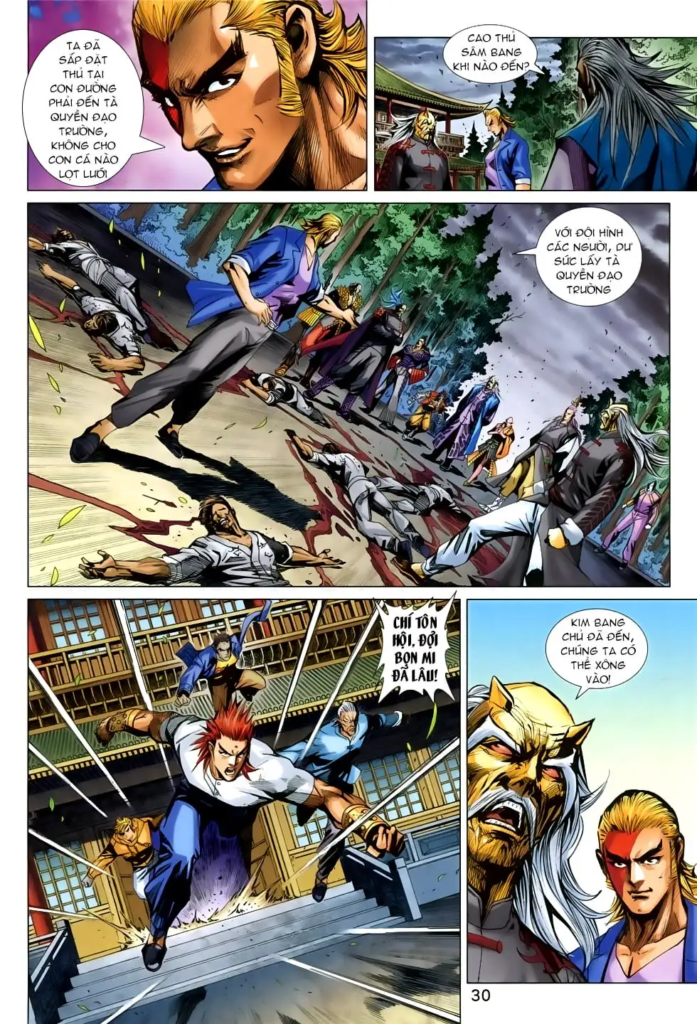 Truyện Tranh Tân Tác Long Hổ Môn trang 4