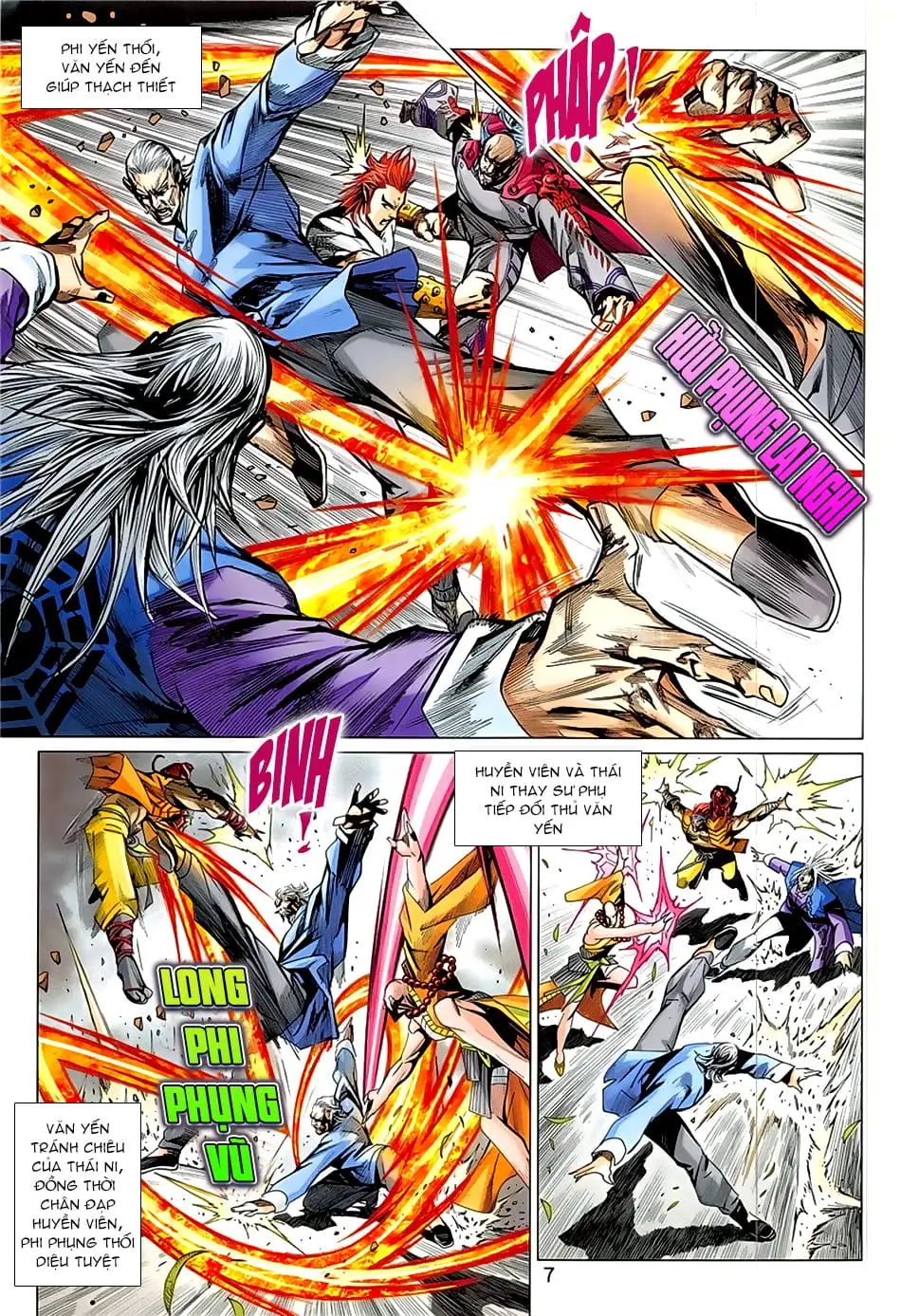 Truyện Tranh Tân Tác Long Hổ Môn trang 4