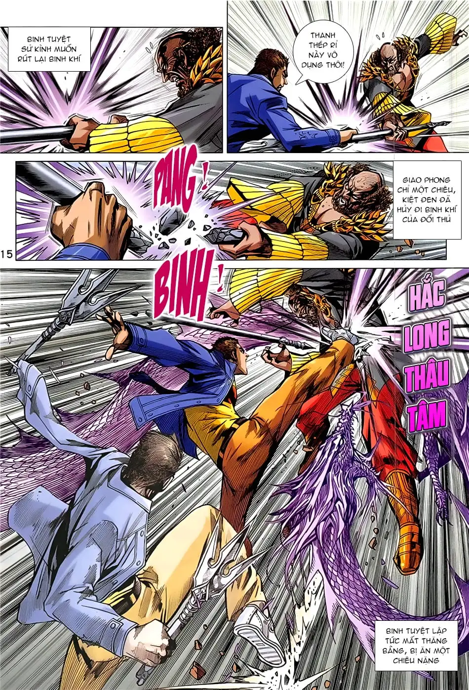 Truyện Tranh Tân Tác Long Hổ Môn trang 4