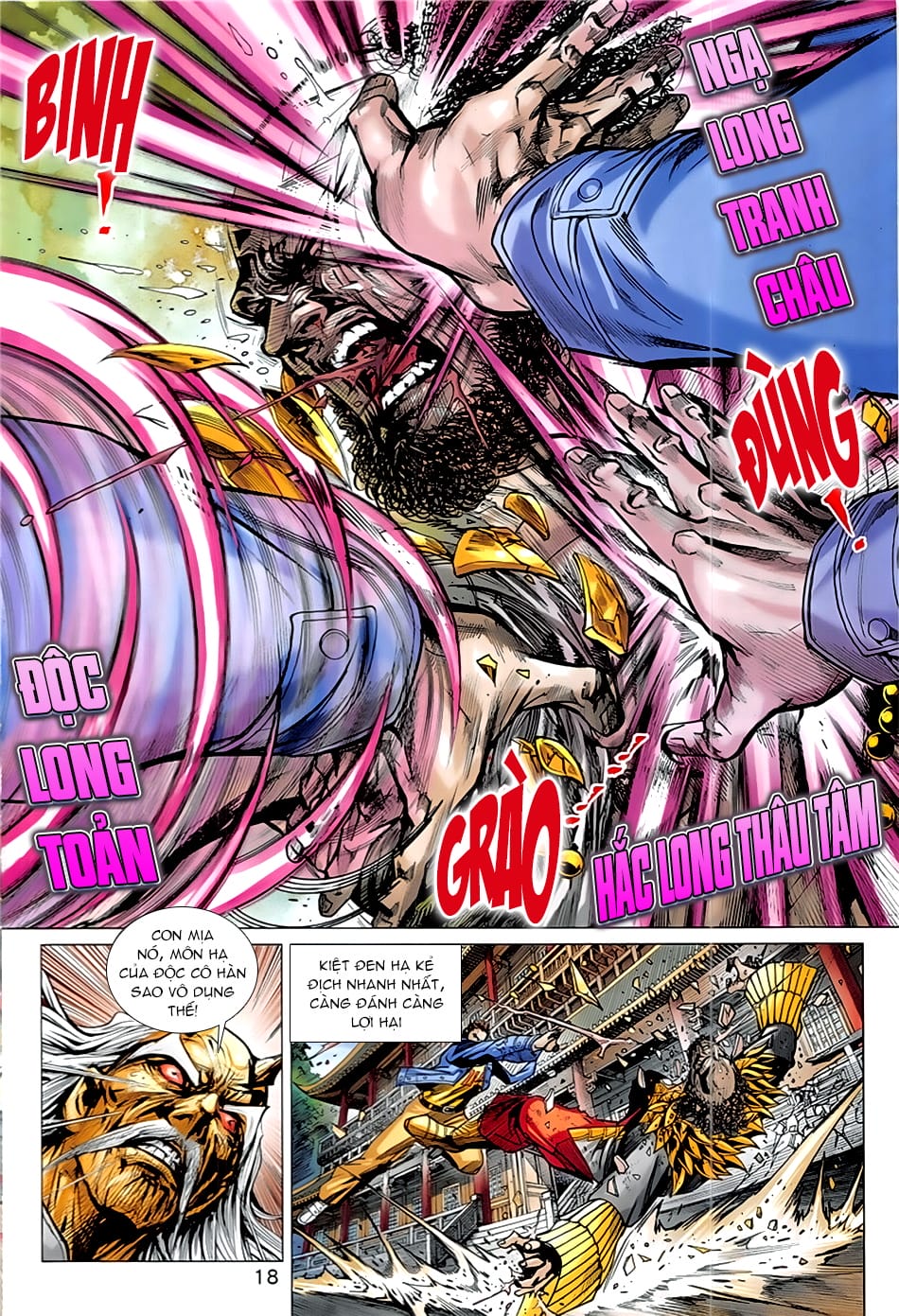 Truyện Tranh Tân Tác Long Hổ Môn trang 4
