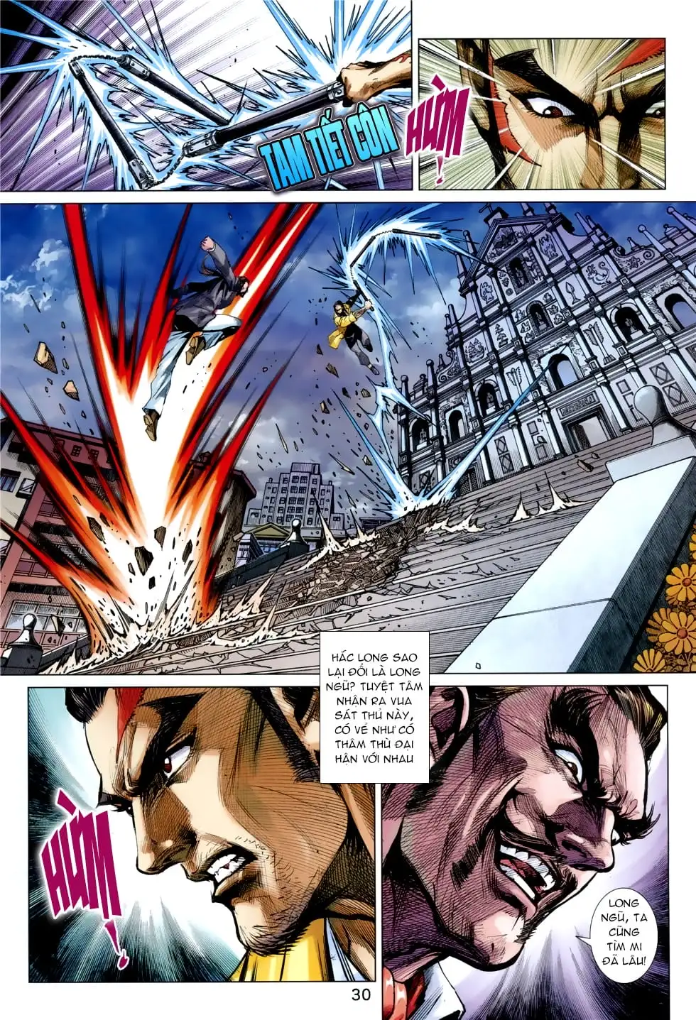 Truyện Tranh Tân Tác Long Hổ Môn trang 4