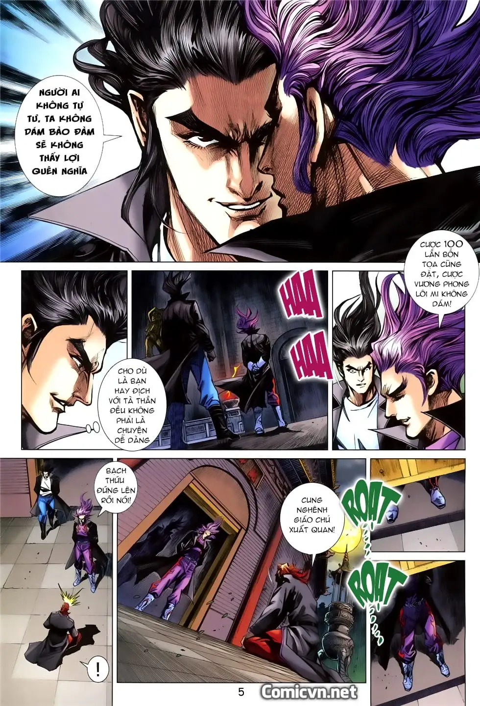 Truyện Tranh Tân Tác Long Hổ Môn trang 4