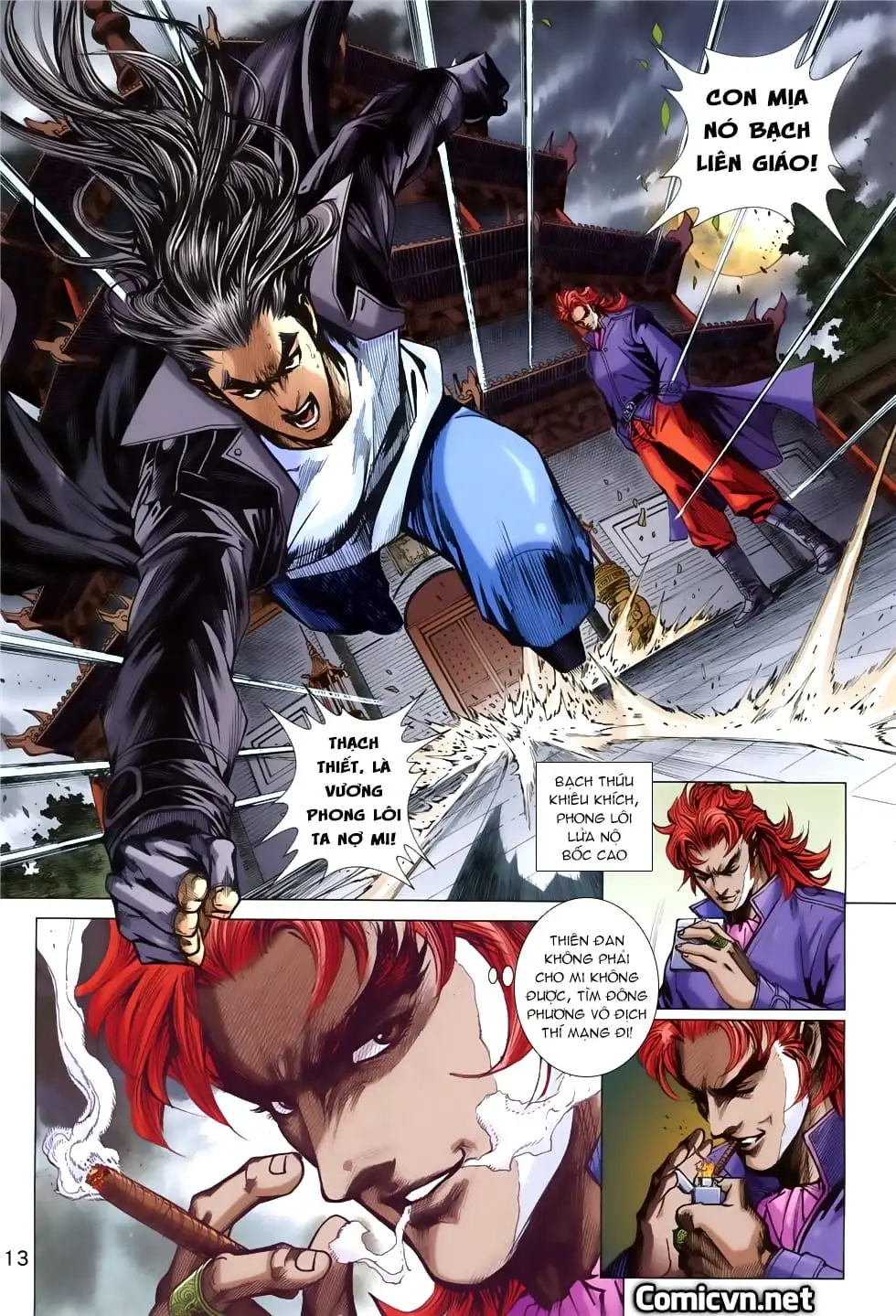 Truyện Tranh Tân Tác Long Hổ Môn trang 4