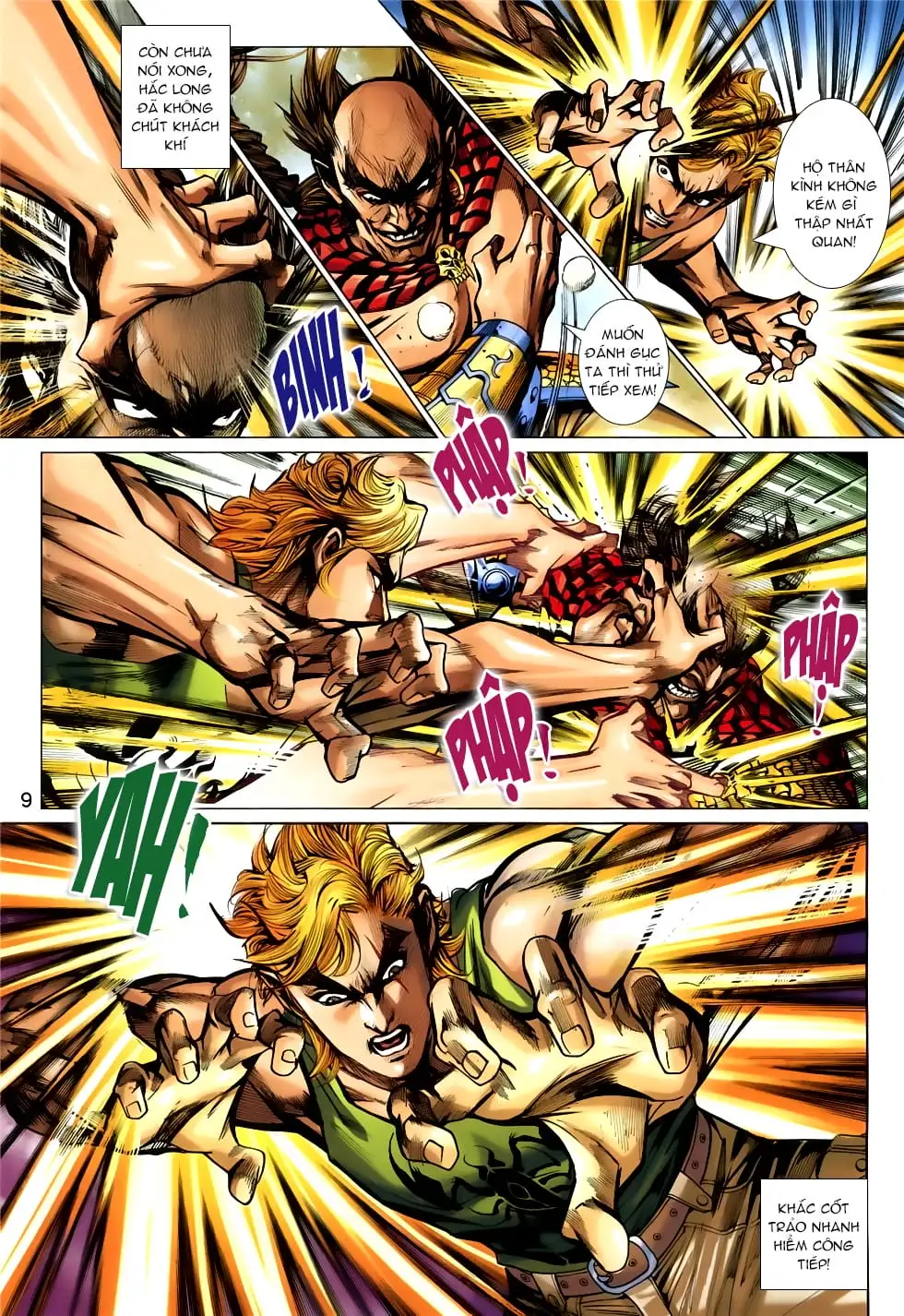 Truyện Tranh Tân Tác Long Hổ Môn trang 4